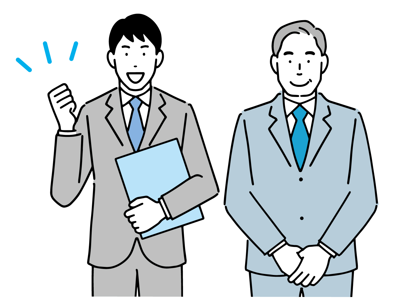 経営者と後継者
